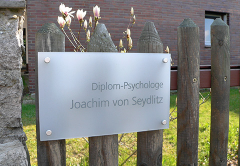 Praxisschild